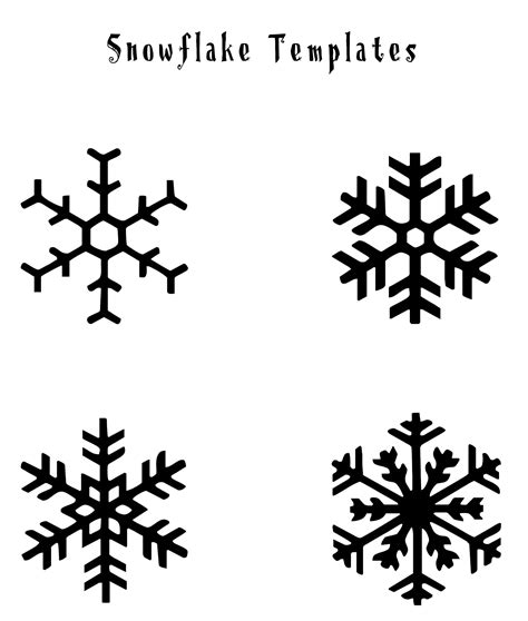 Free Printable Snowflake Patterns - Free Printable