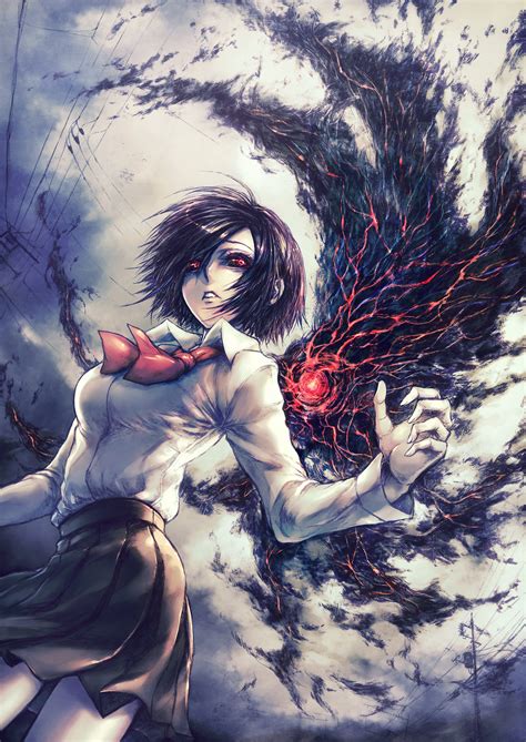 Tokyo Ghoul - Kirishima Touka by AZLL on DeviantArt