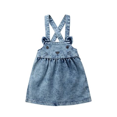 Toddler Girls Bib Overalls Kids Girls Denim Overall-in Overalls from Mother & Kids on Aliexpress ...