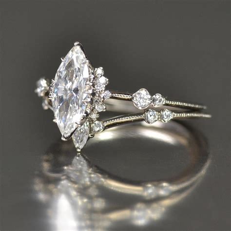 Marquis Diamond Solitaire Supreme engagement ring | Kataoka | The Jewellery Editor