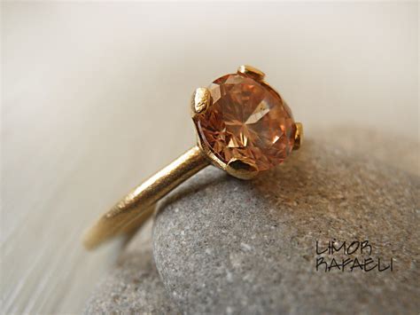 18k Gold Solitaire Ring Solitaire Ring 18k Solid Gold Ring - Etsy