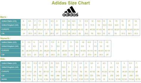 convert womens to mens shoe size adidas - Porsha Salerno