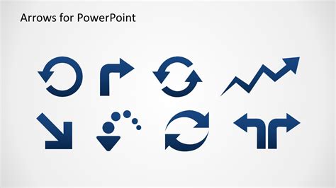 3D Arrows PowerPoint Template - SlideModel