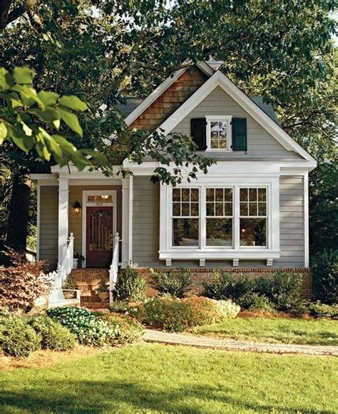 20+ Charming Small Cottage House Exterior Ideas - Trendecora | House exterior, Cottage homes ...