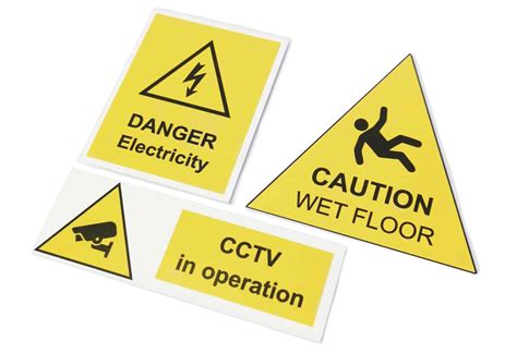 Warning Signs - easily design and order online!