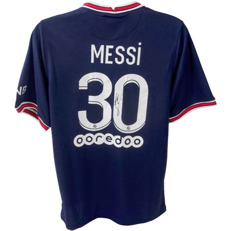 Lionel Messi Signed Paris Saint-Germain Jersey (Beckett) | Pristine Auction