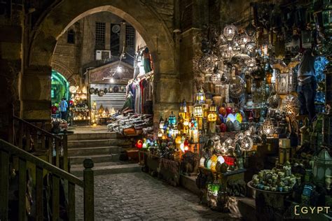 Khan El Khalili Bazaar - Inside-Egypt