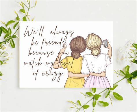 Printable Best Friend's Birthday Card, Instant Download Card,Funny Card For Best Friend ...