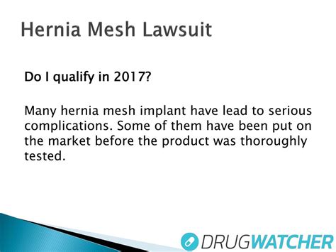 PPT - Hernia Mesh lawsuit updates PowerPoint Presentation, free download - ID:7737843