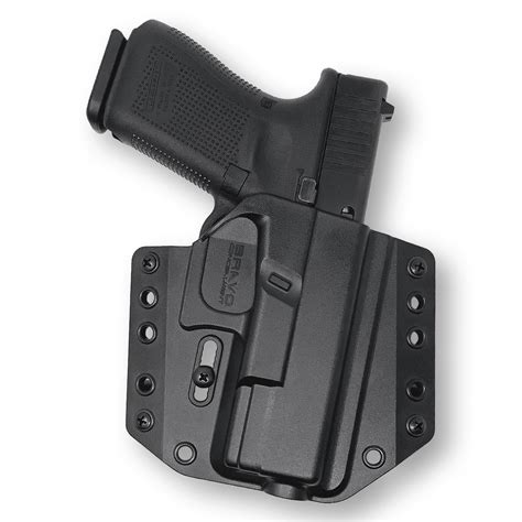 Glock 19 (Gen 5) Holster | OWB Concealed Carry Holster– Bravo Concealment