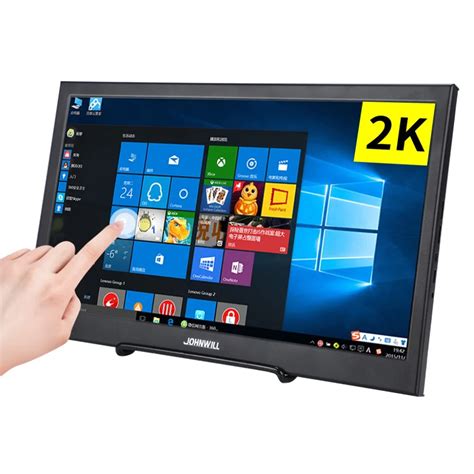 10.1"2K Touchscreen Portable Gaming Monitor 2560x1600 IPS Panel PS3 PS4 Xbox360 Display Monitor ...