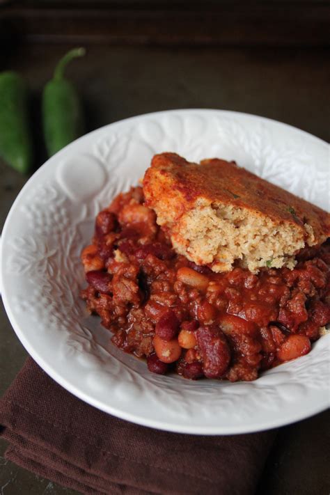 Chili Beans and Cornbread Casserole – Bran Appetit