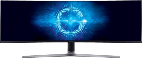 Samsung CHG9 Series C49HG90DMN 49" HDR LED Curved FHD FreeSync Monitor Matte dark blue black ...