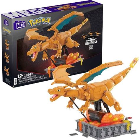 Mega Pokemon Charizard Building Kit With Motion - 1664pcs : Target