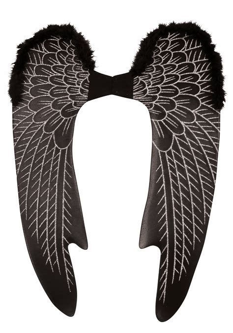 Black Angel Costume Wings Large | Dark Angel Accessories