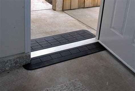 SafePath EZEdge Smooth Rubber Threshold Ramp | Wheelchair ramp, Threshold ramp, Exterior door ...