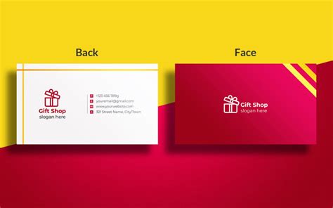 Gift Shop Business Card | Corporate Identity Template