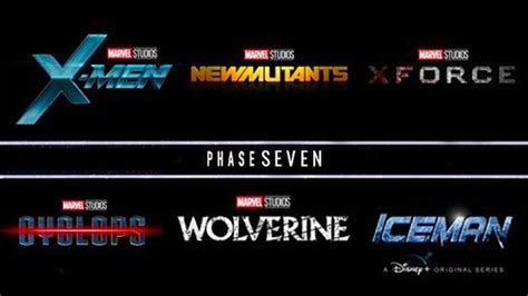 Marvel Phase 7 MCU X-Men Mutant Saga! All Projects Confirmed and Rumored! Phase 5-7