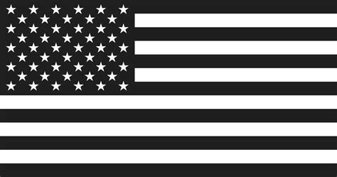 black and white color USA flag vector illustration. 28895223 Vector Art at Vecteezy