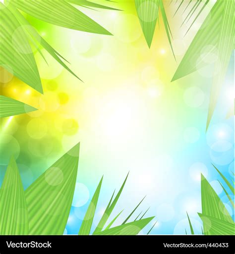 Nature background Royalty Free Vector Image - VectorStock