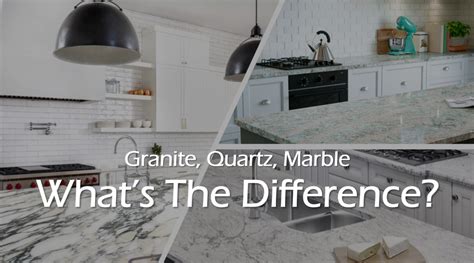 Granite Quartz Or Marble Countertops – Countertops Ideas