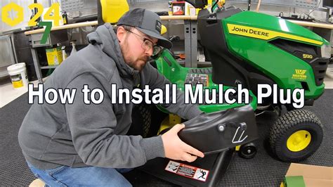 Install Mulching Kit On John Deere Z335e