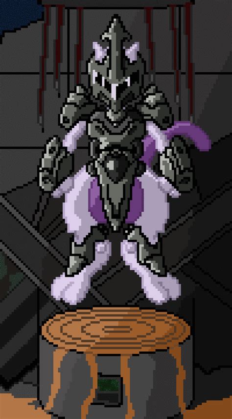 Mewtwo Armor (PIxel Art Gif) by BigDaddyJavi on DeviantArt