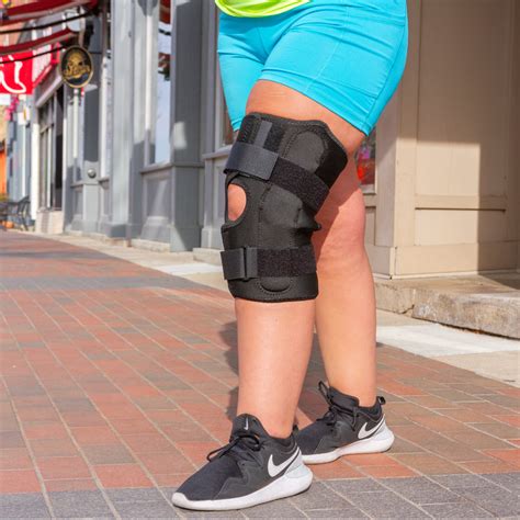 Hinged Obesity Knee Brace for Plus Size Leg Pain | BraceAbility