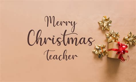 Merry Christmas Wishes For Teachers - WishesMsg