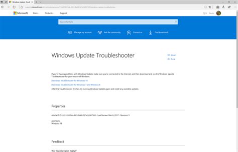 Windows Update Troubleshooter Tool - Microsoft Community