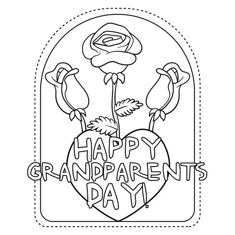 Grandparents Day Cards Printable - Printable Word Searches