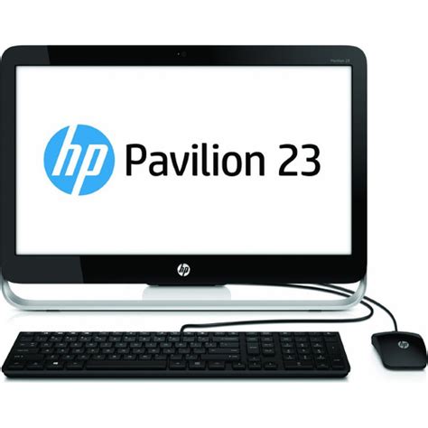 Hewlett Packard Pavilion 23" HD 23-g010 All-In-One Desktop PC - AMD E2-3800 Refurbished | BuyDig.com