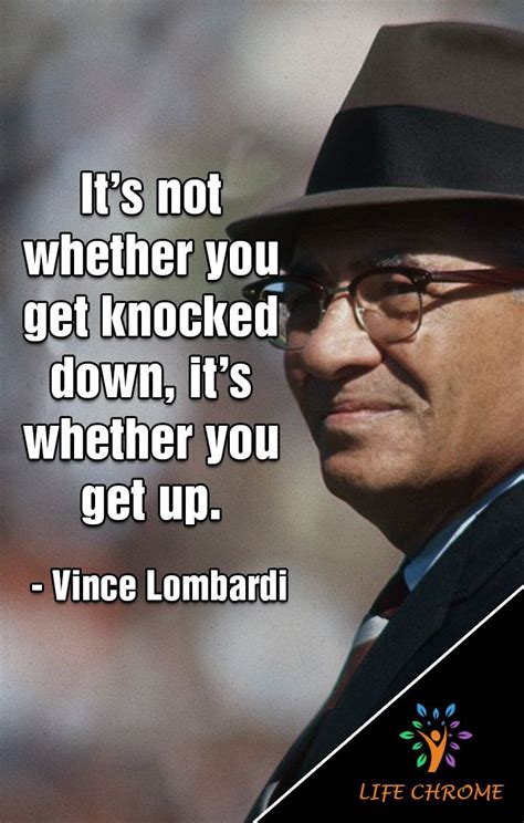 Morning Motivation Quotes - Vince Lombardi | Vince lombardi, Motivational quotes for athletes ...