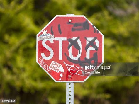 120 Stop Sign Graffiti Stock Photos, High-Res Pictures, and Images - Getty Images