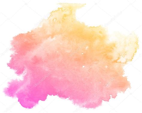 Pastel Splash Pink Watercolor Background - Life is Like