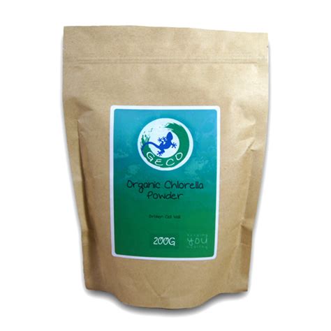 Geco Supplements | Organic Chlorella Powder