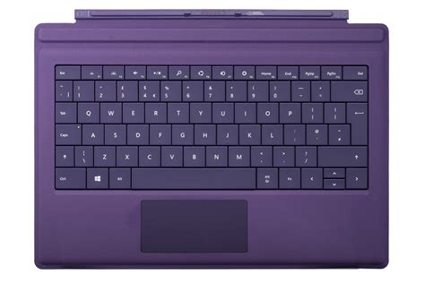 Keyboard Surface Type Cover Pro 3 Purple Grade B (British) | Computers \ Surface \ Keyboards ...