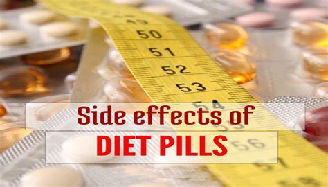 Side Effects Of Diet Pills | Project NEXT