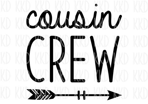 Cousin Crew SVG Cousins Clipart Cousins Quote Matching - Etsy India