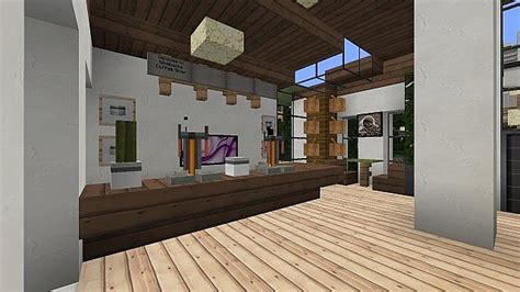 Modern Coffee Shop Minecraft Project