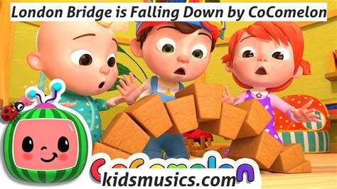 【KidsMusics】 London Bridge is Falling Down by CoComelon Free Download MP4 Video 720p + MP3 + PDF ...