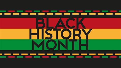 Premium Vector | Black history month banner