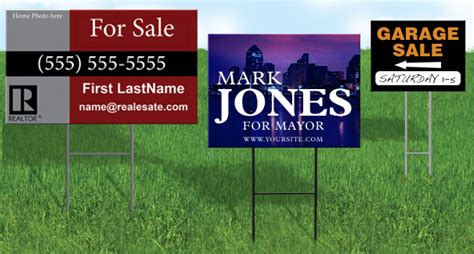 Yard Sign Printing Near Me NYC | Cheap Yard Signs - BestOfPrinting