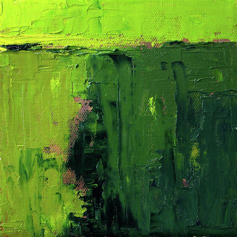 Abstract Painting Green - Top Painting Ideas