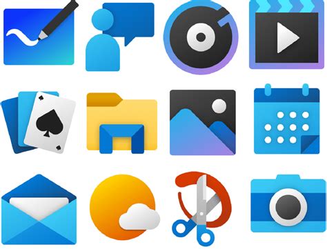 Set of new & redesigned Windows 10 icon pack leaks - WinCentral