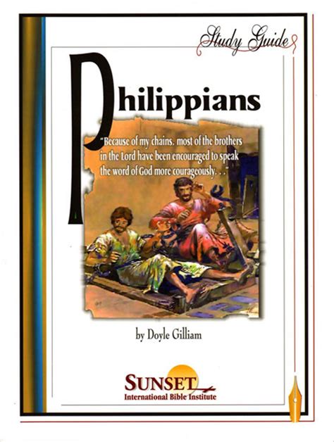 Philippians (PDF Study Guide) - Sunset Bookstore