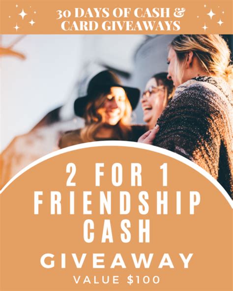 DAY 22: 2 for 1 Friendship Cash Giveaway • Steamy Kitchen Recipes Giveaways