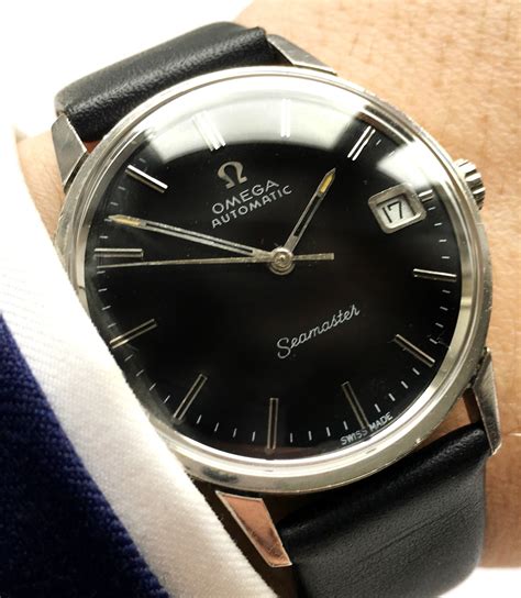 1967 Perfect Omega Seamaster Automatic Vintage black dial | Vintage Portfolio