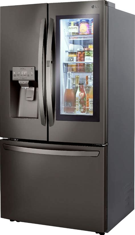 Questions and Answers: LG 23.5 Cu. Ft. French Door-in-Door Counter-Depth Smart Refrigerator with ...