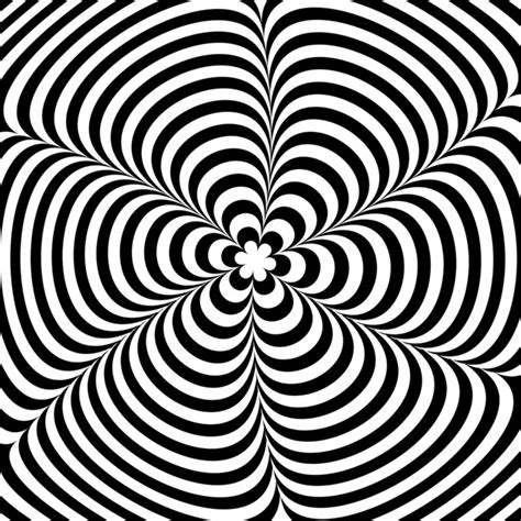 Moving Black and White Illusion